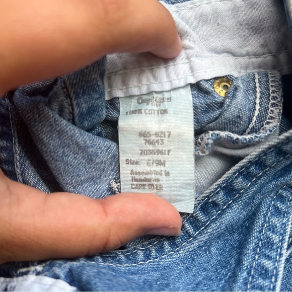 Oshkosh B’Gosh Embroidered Sports Overalls Size 6/9M - Picture 10 of 10